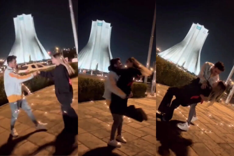Dos blogueros iraníes fueron condenados a 10 años de prisión por bailar en un video