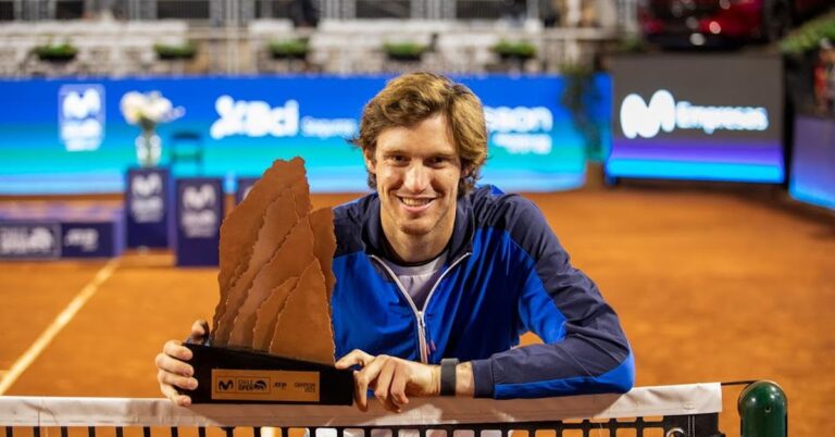 Ranking ATP: Nicolás Jarry queda a un paso de los 50 mejores del tenis tras su victoria en el Chile Open