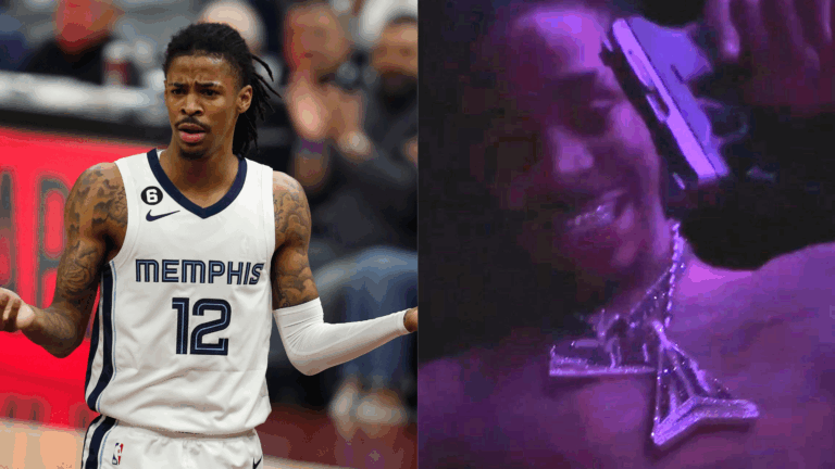 JA Morant fue suspendido de la NBA por hacer uso de un arma de fuego en live de Instagram