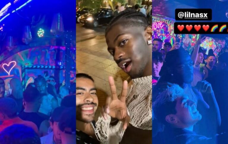 Lil Nas X fue captado en una disco de Bellavista tras su presentación en el Lollapalooza 2023