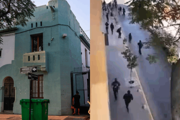 Día del joven combatiente: Registran manifestaciones cerca de la casa del presidente Gabriel Boric