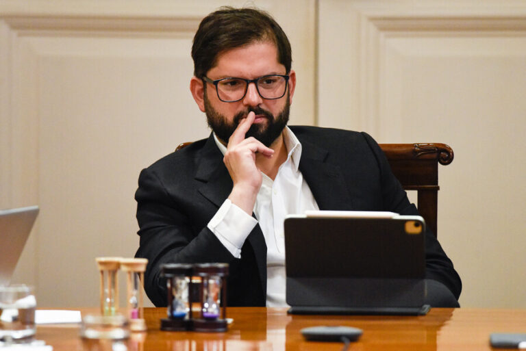Boric descarta 