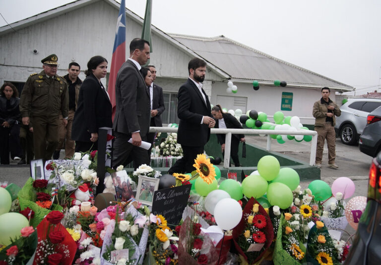 Presidente Boric se reunió con familia de la carabinera asesinada en Quilpué