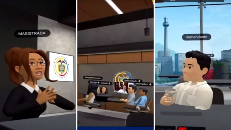Tribunal de Colombia se traslada al metaverso y realiza primer juicio legal en la realidad virtual