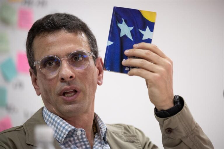 Henrique Capriles liderará primarias opositoras en Venezuela