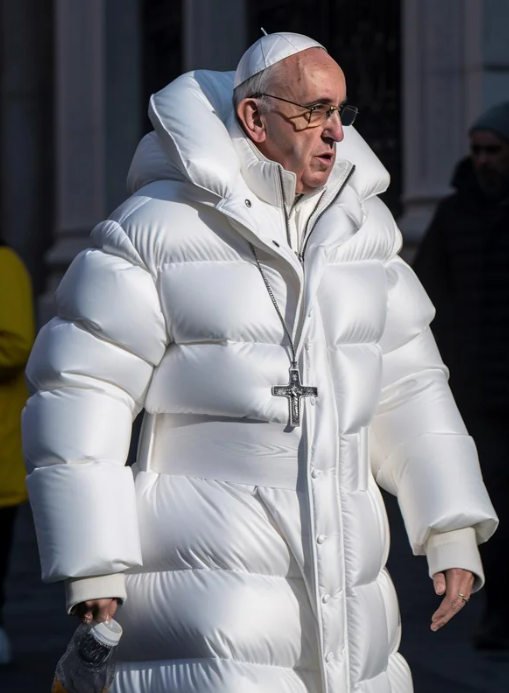 Fotografía viral del Papa con una chaqueta blanca demuestra el poder de la inteligencia artificial