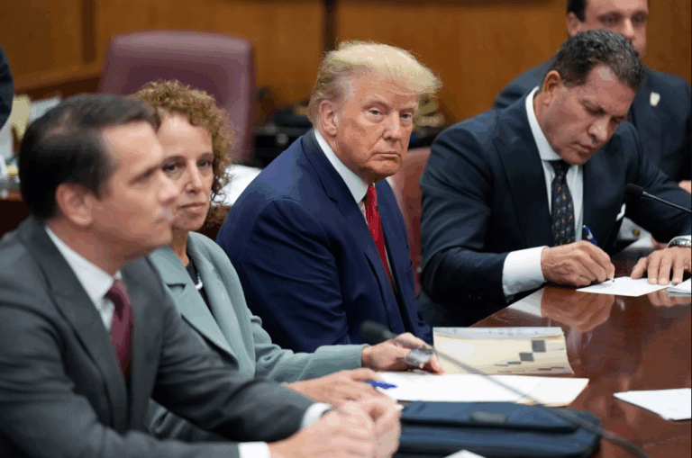 Trump se declara inocente de 34 cargos penales en histórica comparecencia ante el tribunal