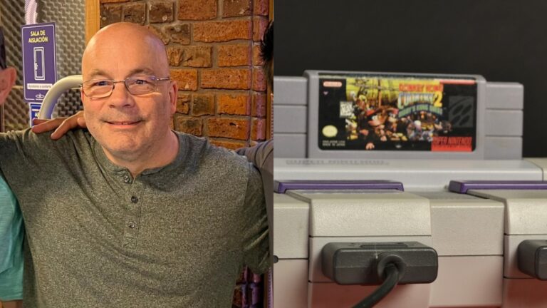 David Wise sorprendió al interpretar clásica melodía de Donkey Kong en tienda de música capitalina