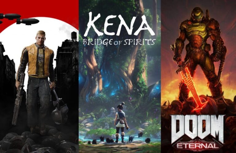 PlayStation Plus añadirá 9 nuevos títulos: DooM Eternal y Bridge of Spirits figuran en la lista