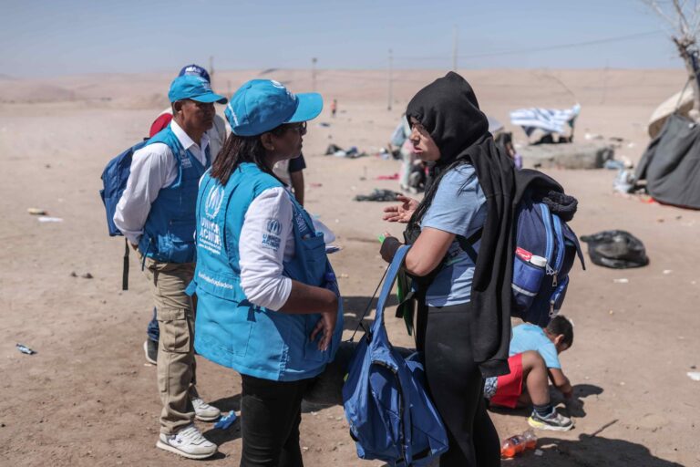 ONU llamó a Chile y Perú al diálogo ante crisis migratoria en la frontera