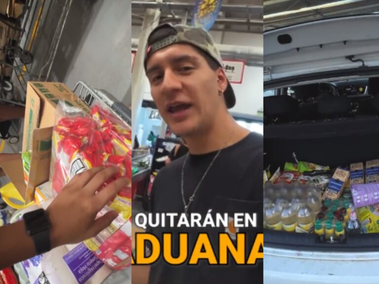 Chileno se volvió viral al comprar mercadería 