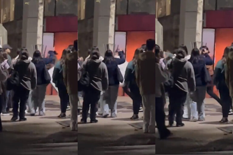 Ambulantes fueron expulsadas de velatón en honor a MoonBin: Vendedora golpeó a fanático con una mesa