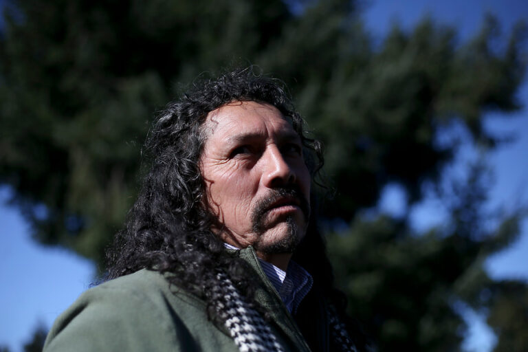 Exvocero de la CAM, Víctor Ancalaf, fue detenido en Collipulli