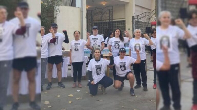 AFDD corrió maratón de Santiago con camisetas alusivas a detenidos desaparecidos