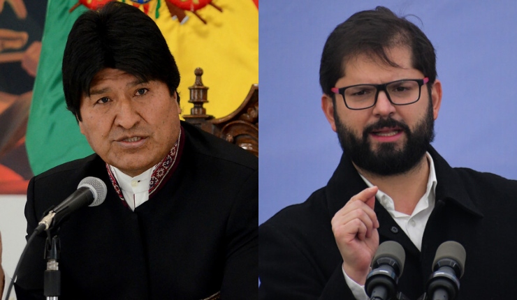 Evo Morales arremete contra presidente Boric: “Olvida que Allende fue víctima del intervencionismo de la CIA”