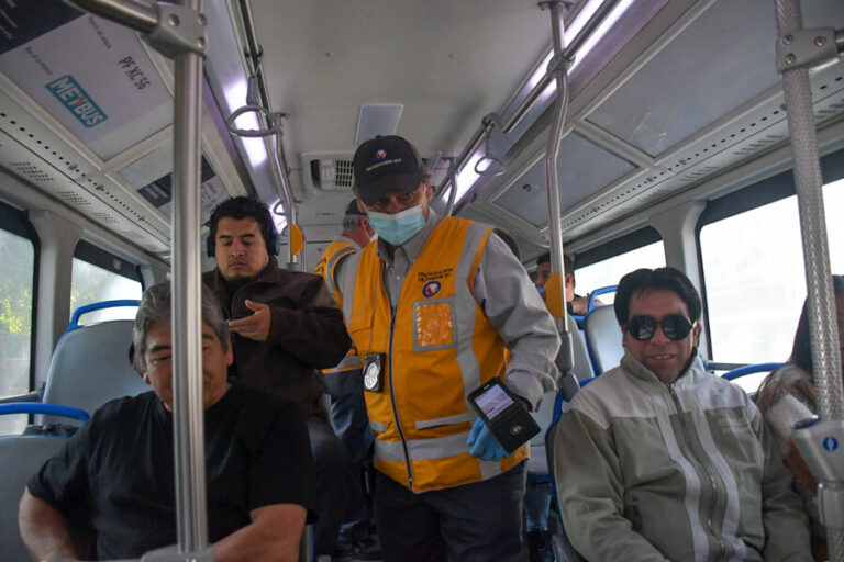Intensifican fiscalización del transporte público: Controles por evasión triplican los realizados en 2022