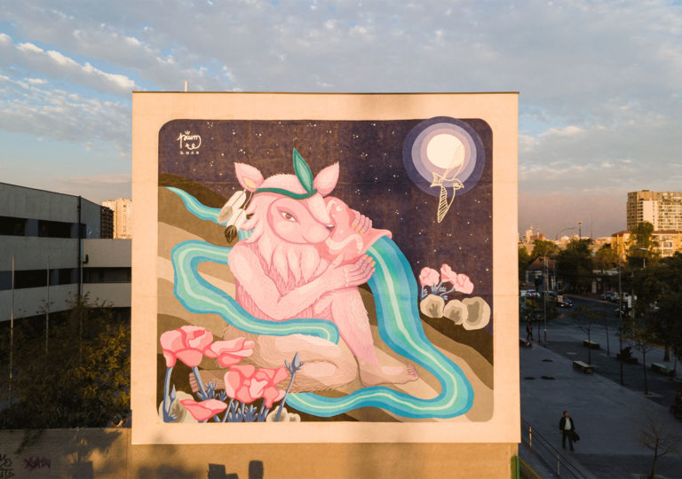 Confluencia: Proyecto busca construir ruta de murales en la Región Metropolitana