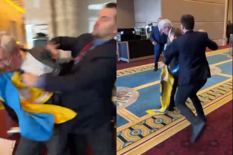 Representantes de Rusia y Ucrania pelearon a golpes durante asamblea en Turquía