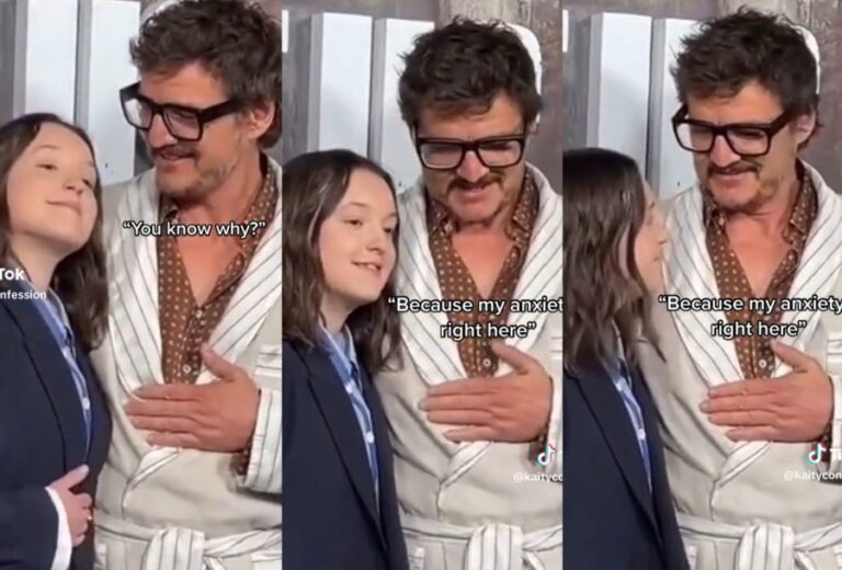 Pedro Pascal conmueve a sus fans en redes sociales al ser captado explicando a Bella Ramsey cómo controla la ansiedad