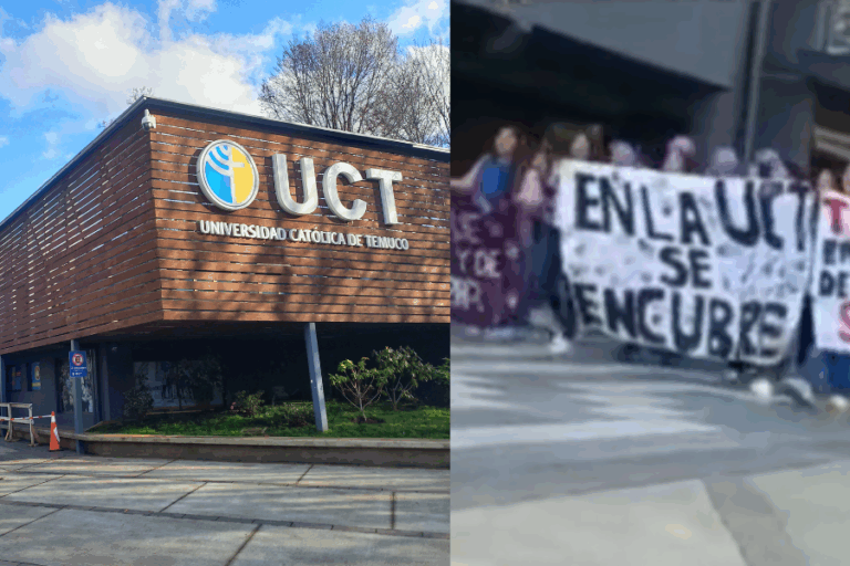 Estudiantes de la Universidad Católica de Temuco piden renuncia de profesor denunciado por acoso sexual