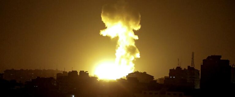 Israel lanza ataques contra Gaza tras reportar cohetes disparados desde allí