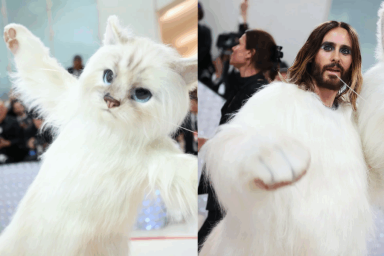 Jared Leto se disfrazó del gato de Karl Lagerfeld en la Met Gala 2023: Mira sus looks anteriores