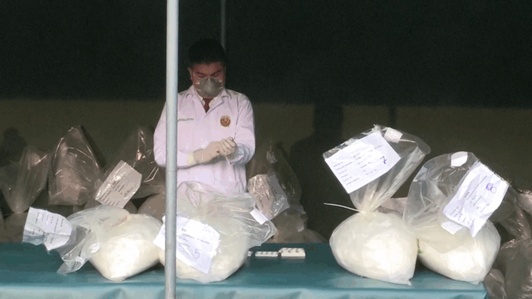 Autoridades de Perú queman más de 14 toneladas de droga decomisada en operativos