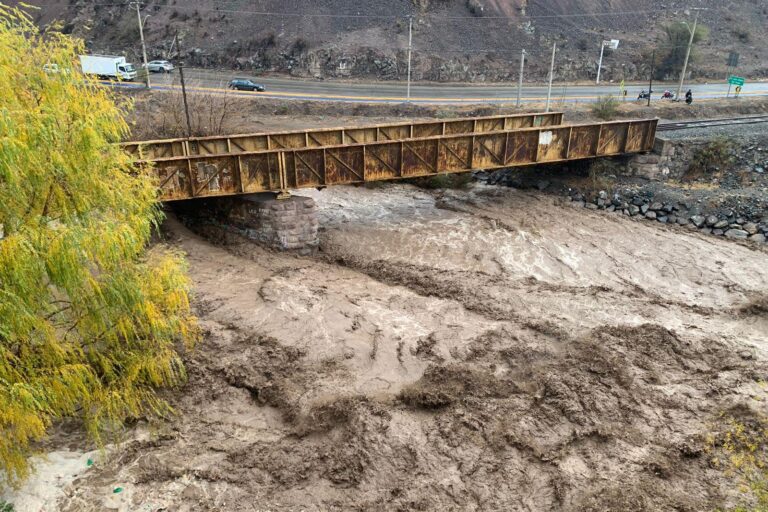 Los efectos que ha tenido el sistema frontal en las provincias de San Felipe y Los Andes