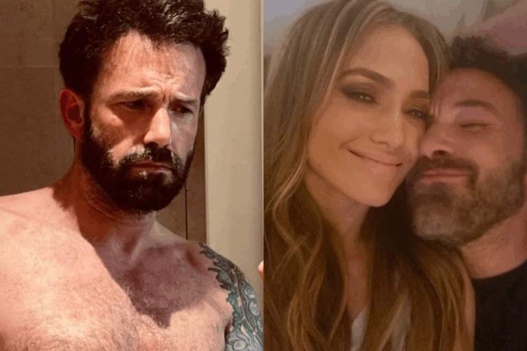 JLO exhibe los abdominales de Ben Affleck en un tributo por el Día del Padre