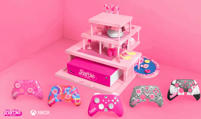 Rosada e inspirada en la casa de la icónica muñeca: Microsoft presenta la Xbox Series S edición especial Barbie