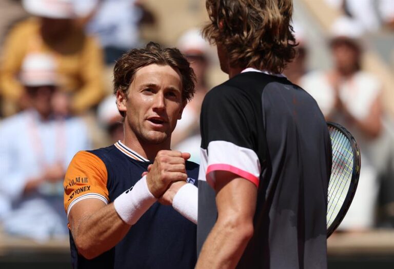 ¿Qué le dijo Casper Ruud a Nicolás Jarry tras ganarle en Roland Garros?