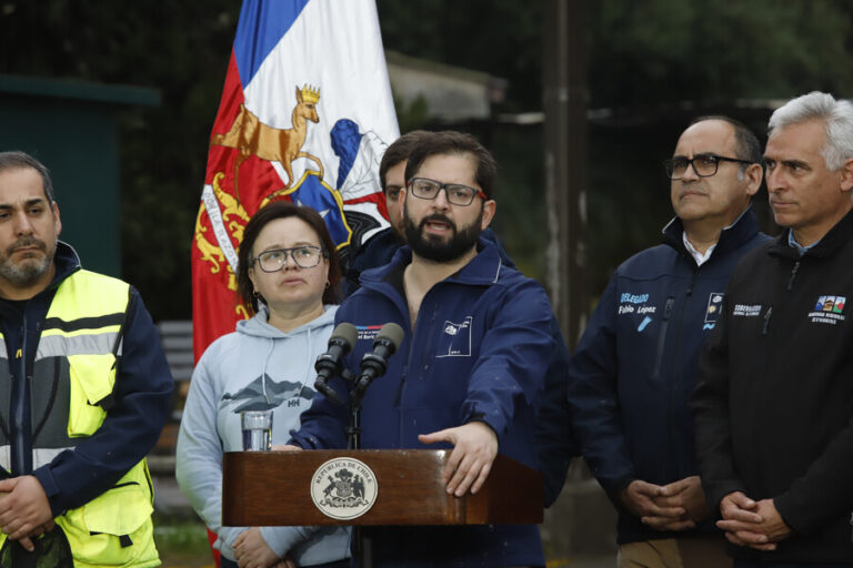 Presidente Boric: “Chile es un país que ha tenido múltiples catástrofes, pero siempre sabemos ponernos de pie”