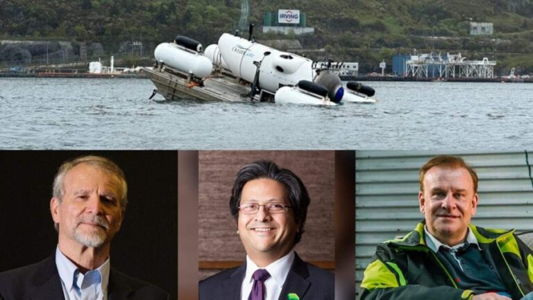 Un empresario, un popular aventurero y un buzo: ¿Quiénes son los pasajeros del submarino que desapareció explorando el Titanic?