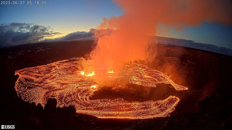 Alerta roja en Hawai por la erupción del volcán Kilauea