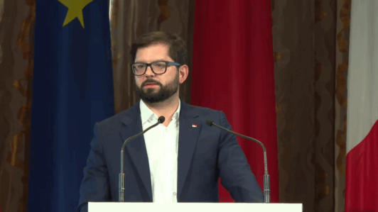 Pdte. Boric desde Francia: 