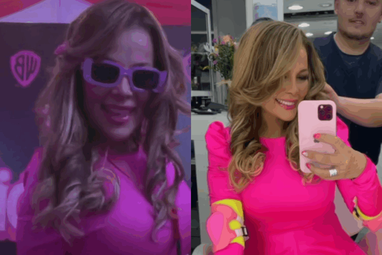 Críticas en redes sociales tras aparición de Cathy Barriga en la avant premiere de 