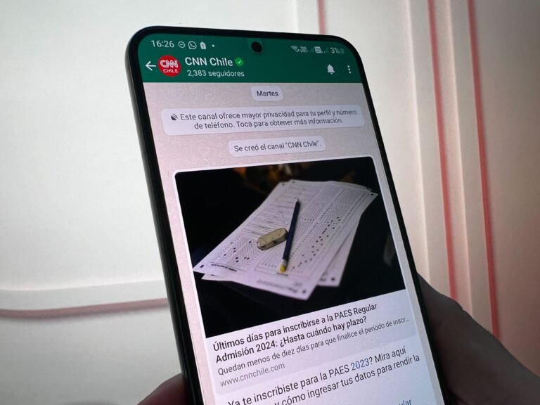 Canales de WhatsApp llega a Chile: Cómo funciona, de qué trata y cómo unirse al canal de CNN Chile