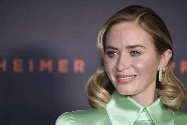 Emily Blunt revela que se está tomando un año de desacanso de la actuación