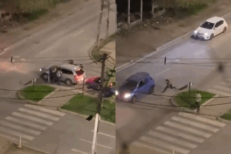Padre e hijo fueron víctimas de violenta encerrona en Pudahuel: Los amenazaron con pistola y martillo