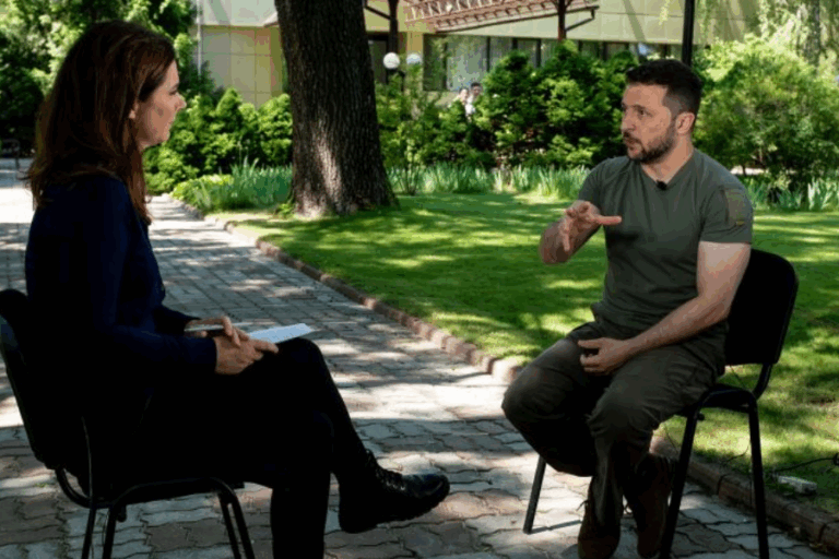 Zelensky llama a Putin 