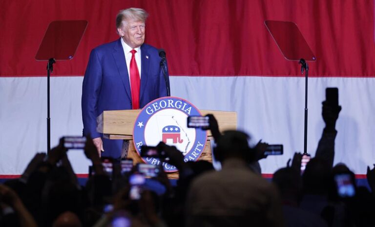 Tribunal Supremo de Georgia desestima petición de Trump de anular un informe en su contra