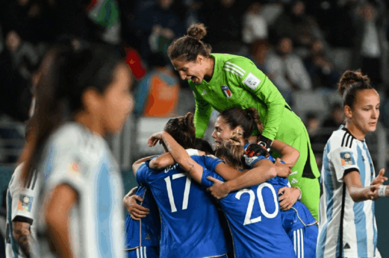 Mundial Femenino de la FIFA: Italia vence 1-0 a Argentina, con el debut de Giulia Dragoni, de solo 16 años