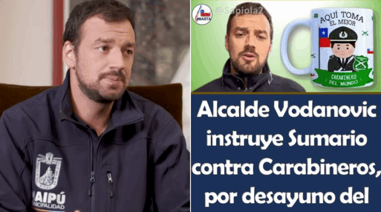 Tomás Vodanovic desmiente noticia falsa sobre sumario a Carabineros: 