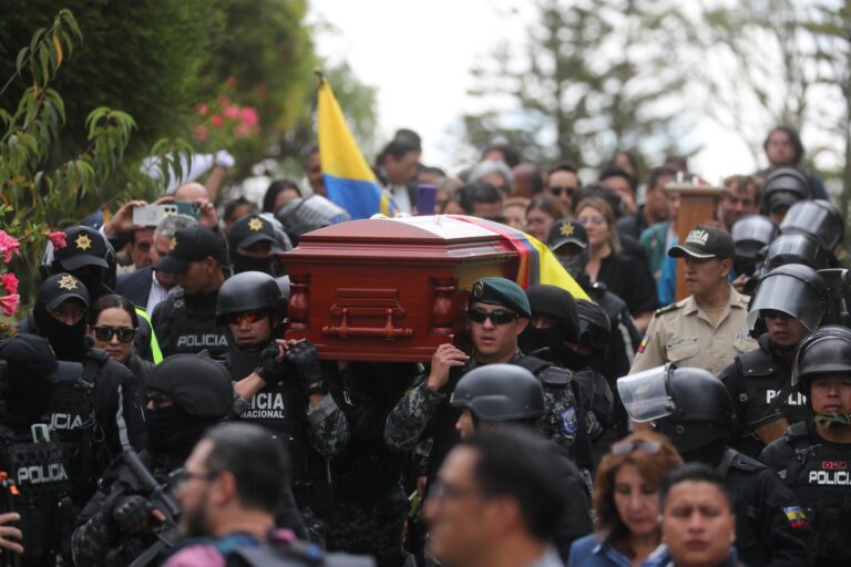 Criminal fue llevado a penal de máxima seguridad: Había amenazado a candidato presidencial ecuatoriano asesinado