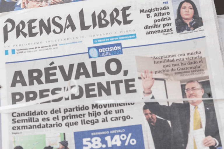 Sohr analiza victoria de Arévalo en Guatemala: 