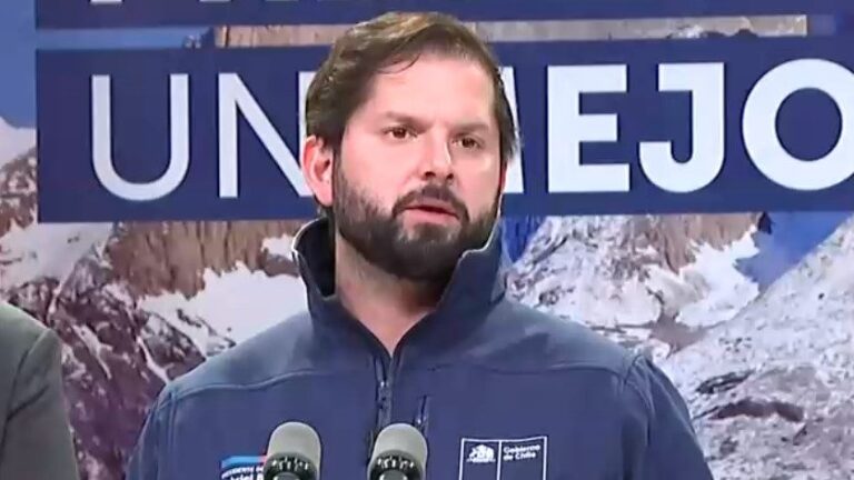 Pdte. Boric anunció paquete de ayudas tras sistema frontal: Primeros bonos se entregarían la próxima semana