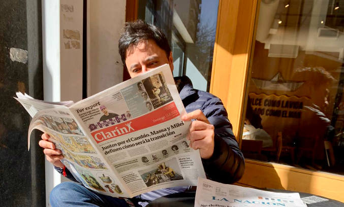Alcalde Carter anuncia que se encuentra en Argentina siguiendo las PASO: 