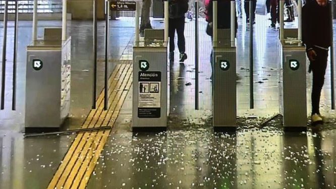 Metro anuncia acciones legales contra personas que realizaron destrozos tras manifestaciones en Línea 1