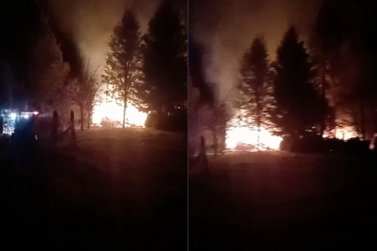 Ataque incendiario destruyó escuela rural en Curacautín: Resistencia Mapuche Malleco se adjudicó la acción