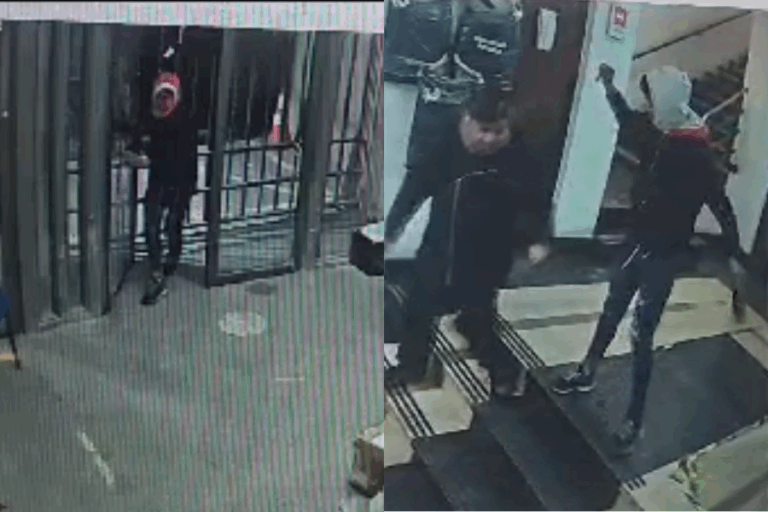 Sujeto armado con un cuchillo intentó robar oficina de Codelco en Santiago